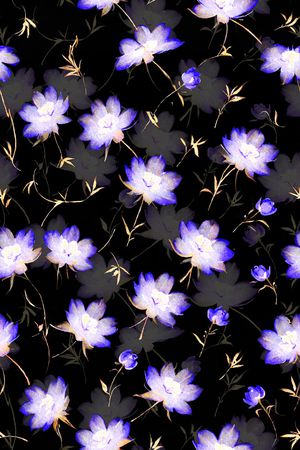 小清新印花花型图片