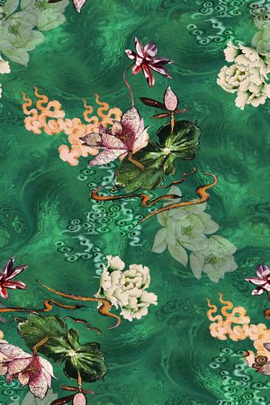 花卉印花花型图片
