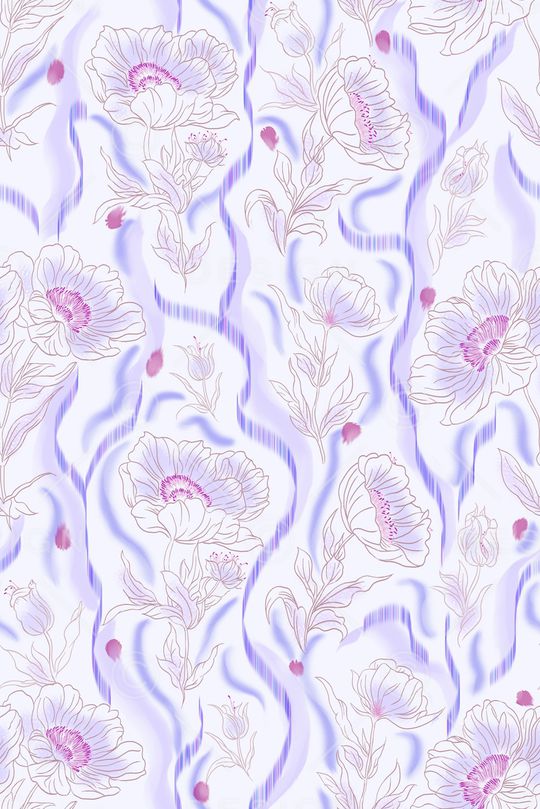 印花花型图片