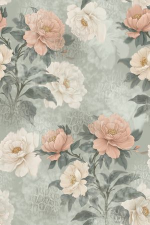 花卉印花花型图片