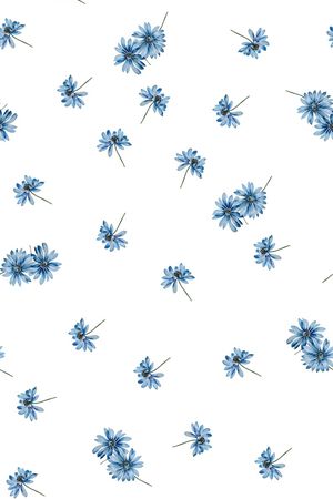 小碎花印花花型图片