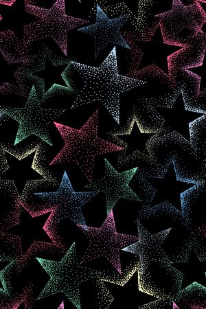 星星印花花型图片