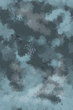 鸟印花花型图片