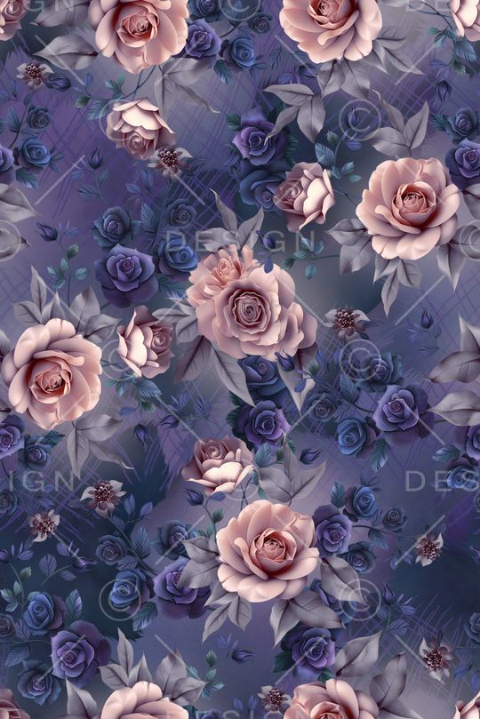 花卉印花花型图片
