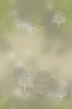 树枝印花花型图片