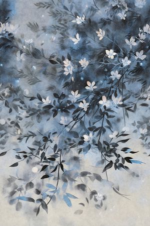 影花印花花型图片