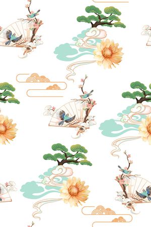 花卉印花花型图片