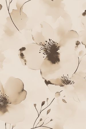 花卉印花花型图片