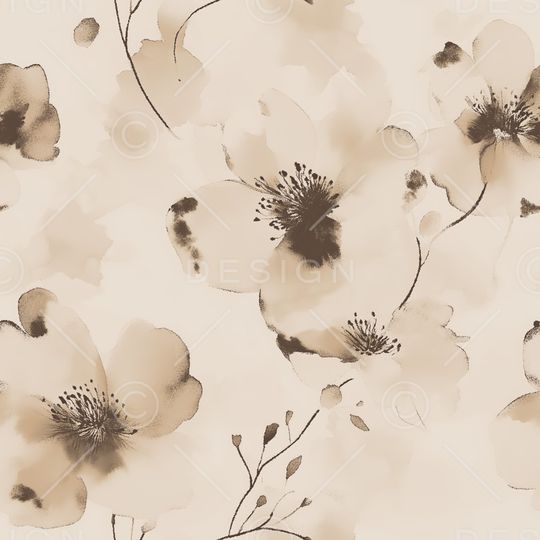 花卉印花花型图片