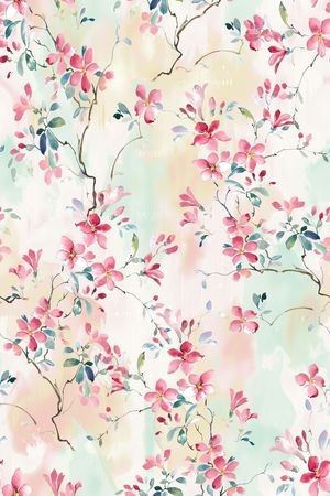 小清新印花花型图片