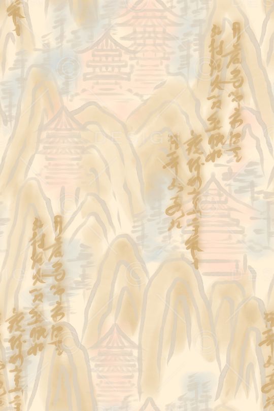 文字印花花型图片