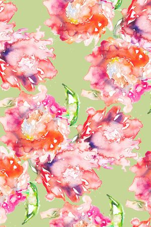 花卉印花花型图片
