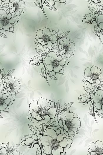 花卉印花花型图片
