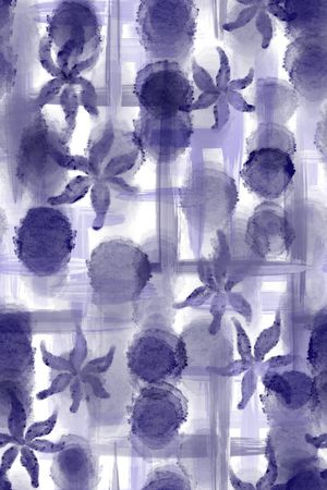 晕染肌理印花花型图片
