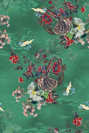 花卉印花花型图片