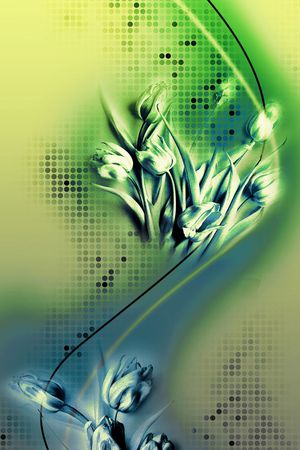 几何印花花型图片