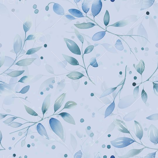 水彩印花花型图片