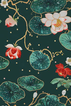 花卉印花花型图片