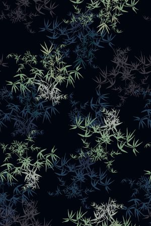 旗袍印花花型图片