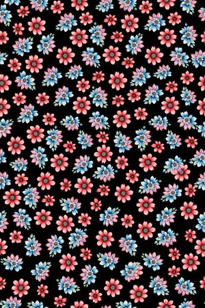 花卉印花花型图片