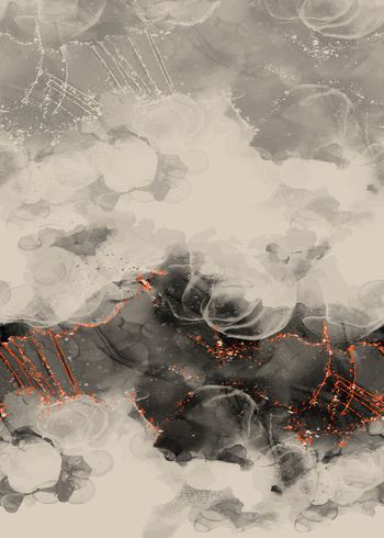 抽象印花花型图片