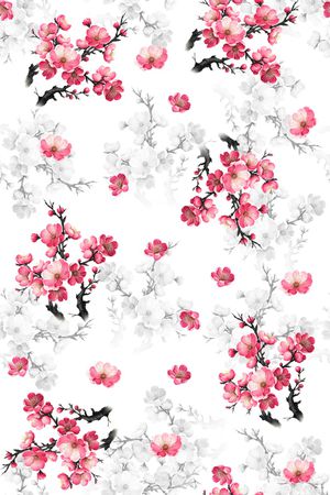 花卉印花花型图片