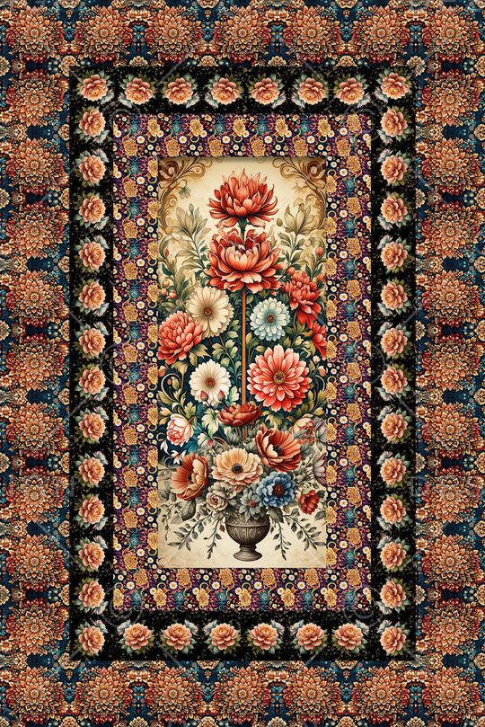 花卉印花花型图片