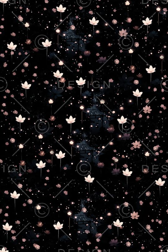 花卉印花花型图片