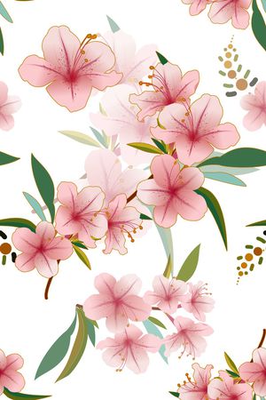 清爽印花花型图片