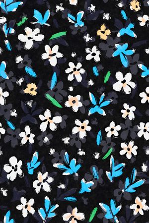 小碎花印花花型图片