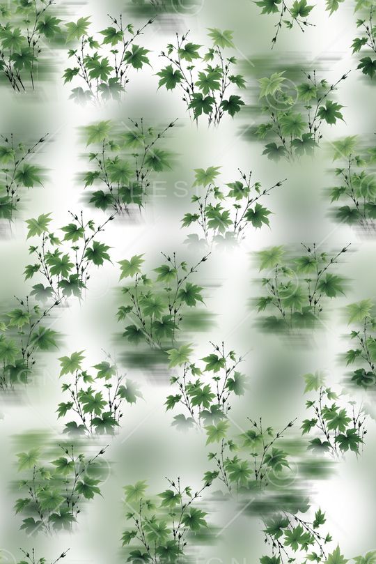 叶子印花花型图片