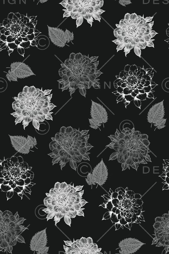 花卉印花花型图片