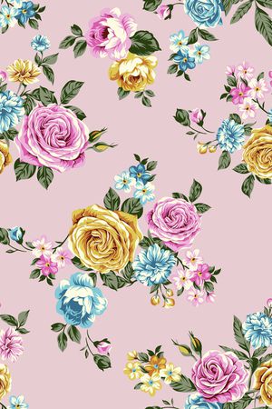 flower印花花型图片