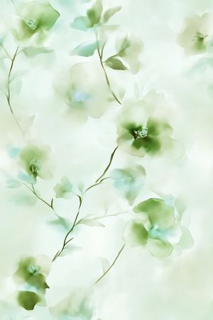 花卉印花花型图片