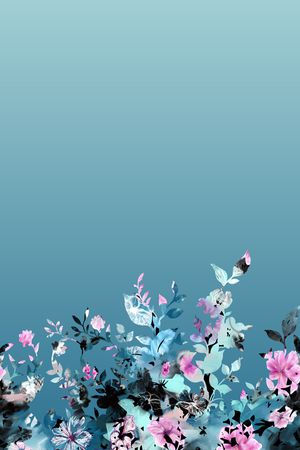 定位花印花花型图片