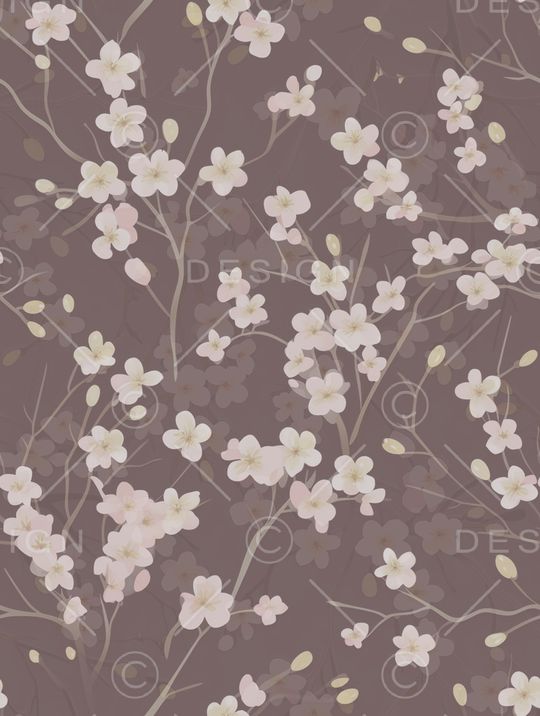 花卉印花花型图片