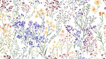 花卉印花花型图片
