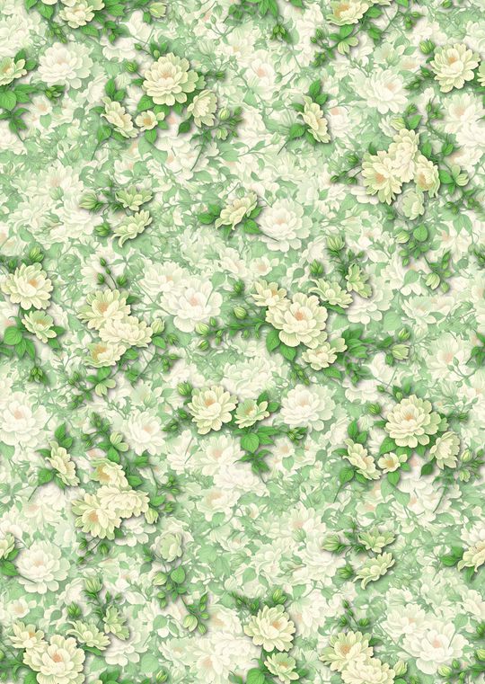 小清新印花花型图片