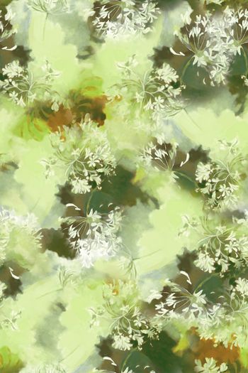 花卉印花花型图片