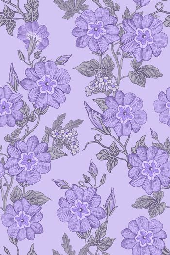 花卉印花花型图片