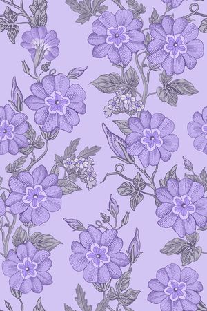 花卉印花花型图片