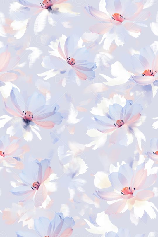 花卉印花花型图片