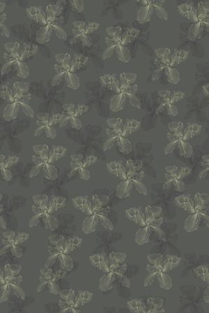 影花印花花型图片