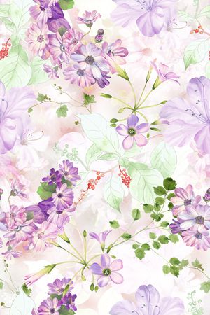 小清新印花花型图片