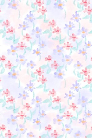小清新印花花型图片