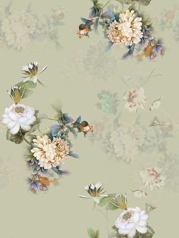 影花印花花型图片