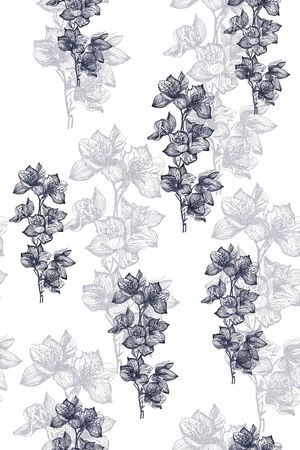花卉印花花型图片