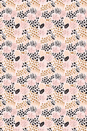 抽象印花花型图片