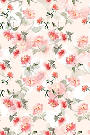 花卉印花花型图片