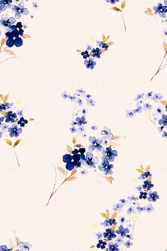 花卉印花花型图片